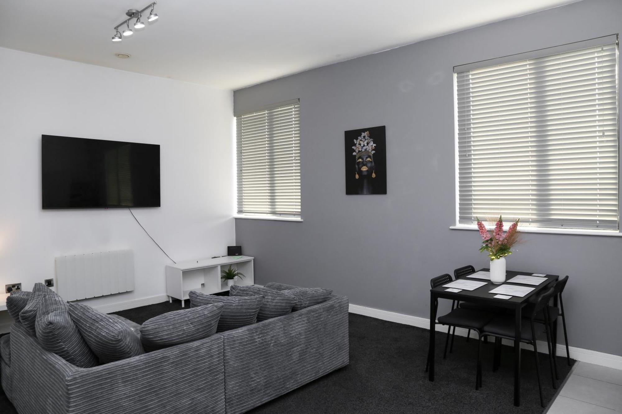 Ferienwohnung Luxurious & Lavish Salford Quays Free Parking Manchester Exterior foto